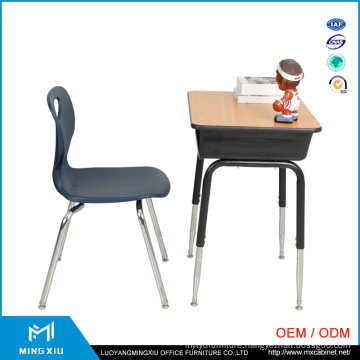 Luoyang Mingxiu Used School Desk Chair / Durable School Desk and Chair